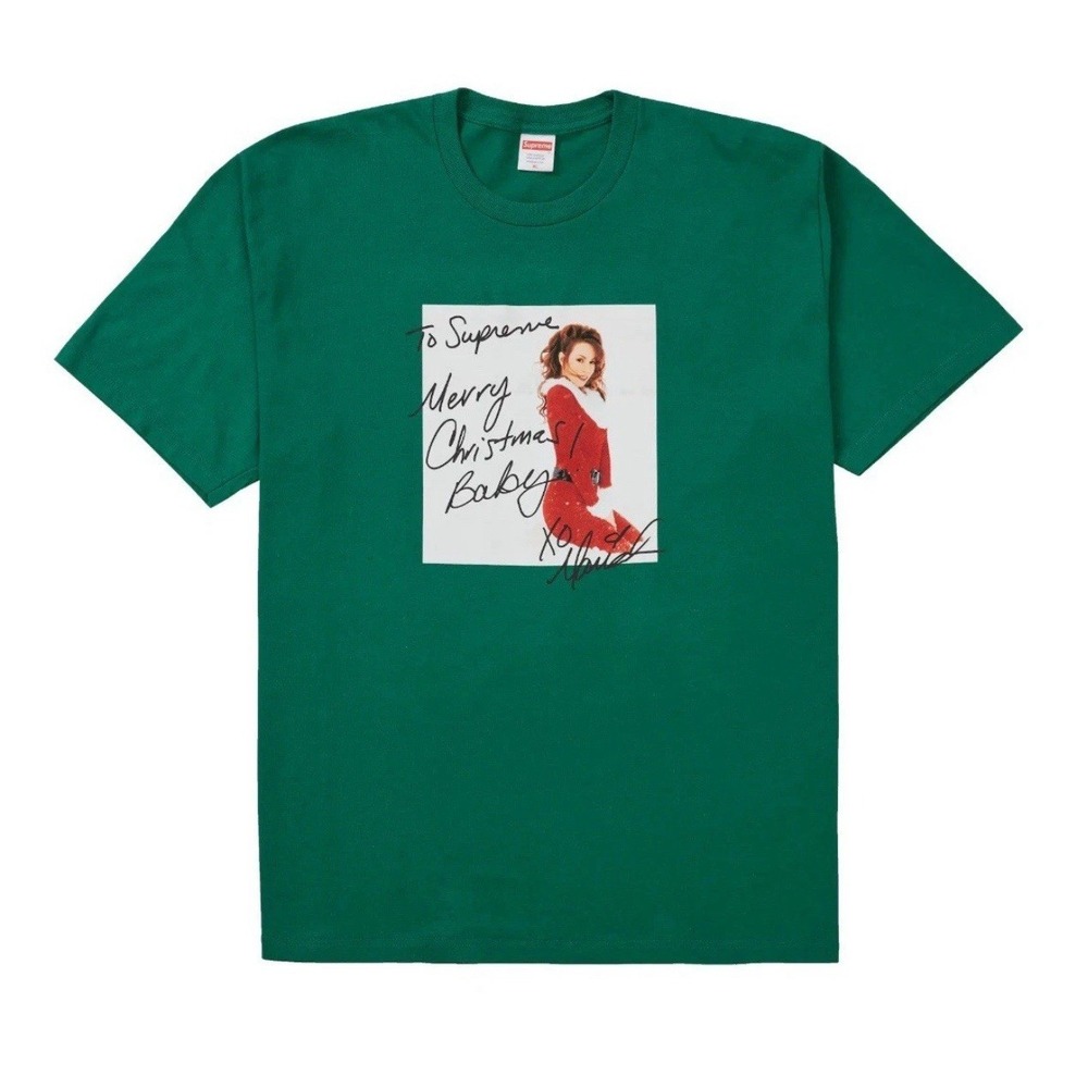 Supreme Mariah Carey Tee T-Shirt Light Pine Green FW20 Size Medium Graphic